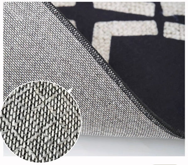 Mid Century Area Rugs for Living Room, Abstract Contemporary Rugs for Bedroom, Modern Carpets for Office, Dining Room Floor Rugs, Elegant Modern Area Rugs under Sofa-HomePaintingDecor