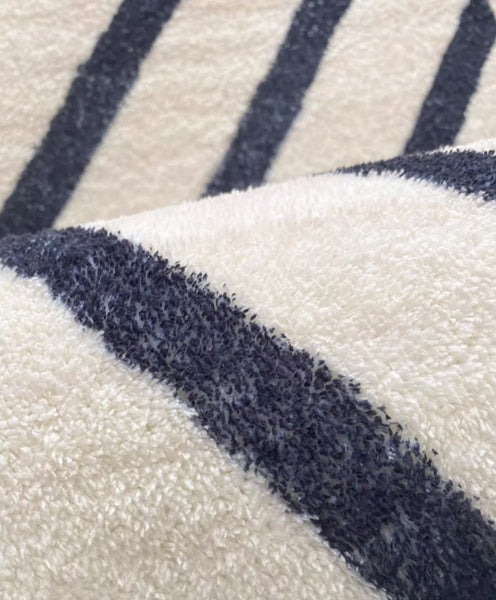 Runner Rugs Next to Bed, Contemporary Rugs for Living Room, Bathroom Runner Rugs, Bohemian Stripe Floor Carpets, Large Modern Rugs for Dining Room-HomePaintingDecor