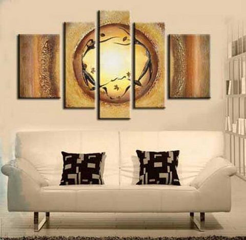 Large Painting for Sale, Heavy Texture Painting, Hand Painted Canvas Art, Acrylic Painting on Canvas-HomePaintingDecor