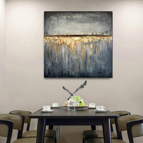 Extra Large Abstract Paintings on Canvas, Bedroom Wall Art Ideas, Simple Painting Ideas for Bedroom, Hand Painted Abstract Painting-HomePaintingDecor