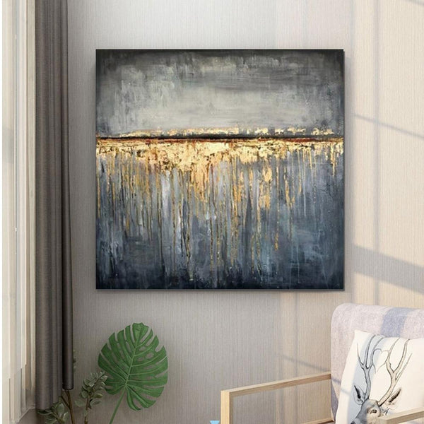 Extra Large Abstract Paintings on Canvas, Bedroom Wall Art Ideas, Simple Painting Ideas for Bedroom, Hand Painted Abstract Painting-HomePaintingDecor