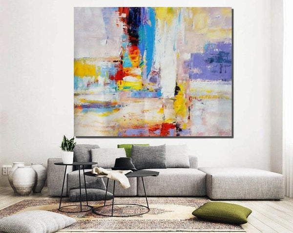 Modern Wall Painting, Contemporary Acrylic Art, Modern Paintings for Bedroom, Living Room Wall Paintings, Hand Painted Canvas Painting-HomePaintingDecor