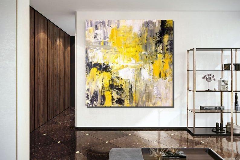 Extra Large Canvas Painting, Living Room Wall Art Painting, Modern Acrylic Paintings, Simple Modern Art, Modern Paintings for Bedroom-HomePaintingDecor