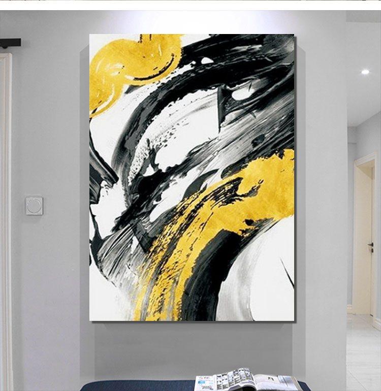 Hand Painted Acrylic Painting, Wall Art Paintings, Modern Abstract Painting, Extra Large Paintings for Living Room-HomePaintingDecor