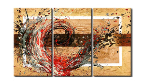 Acrylic Abstract Paintings for Living Room, 3 Piece Wall Painting, Modern Acrylic Paintings, Large Wall Art Paintings-HomePaintingDecor