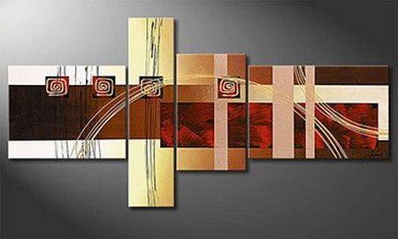 Living Room Wall Art Paintings, Hand Painted Canvas Painting, Acrylic Painting Abstract, Modern Wall Art Painting-HomePaintingDecor