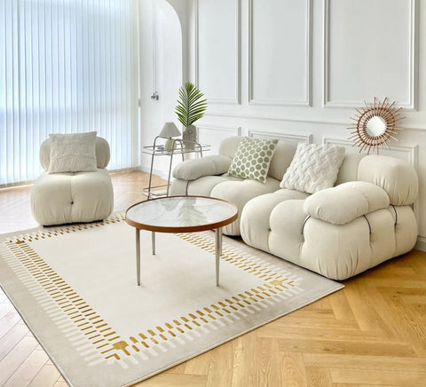 Large Modern Rugs for Living Room, Bedroom Modern Rugs, Modern Rugs under Coffee Table, Modern Rugs for Dining Room Table, Abstract Geometric Rugs-HomePaintingDecor