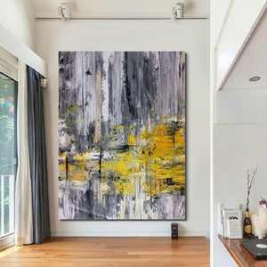 Living Room Wall Art, Extra Large Acrylic Painting, Modern Contemporary Abstract Artwork-HomePaintingDecor