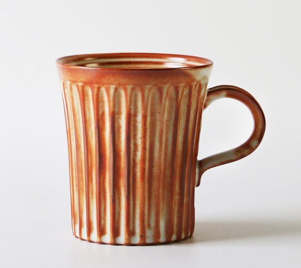 Latte Coffee Mug, Large Capacity Coffee Cup, Large Tea Cup, Handmade Pottery Coffee Cup-HomePaintingDecor