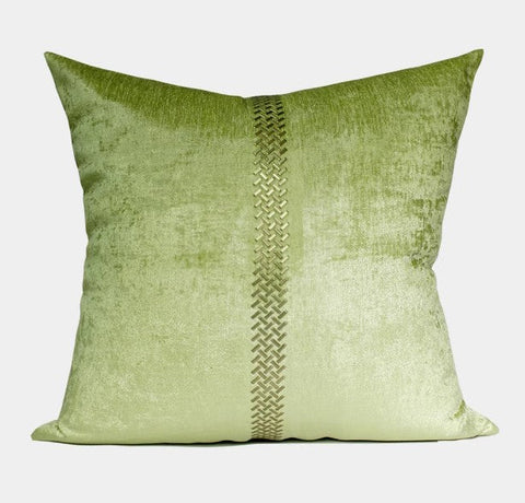 Decorative Pillows for Living Room, Green Decorative Modern Pillows for Couch, Modern Sofa Pillows Covers, Modern Sofa Cushion-HomePaintingDecor