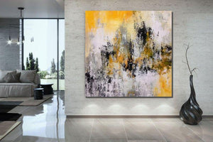 Large Paintings for Bedroom, Living Room Acrylic Painting, Contemporary Painting, Modern Wall Art Ideas for Dining Room, Large Canvas Painting-HomePaintingDecor