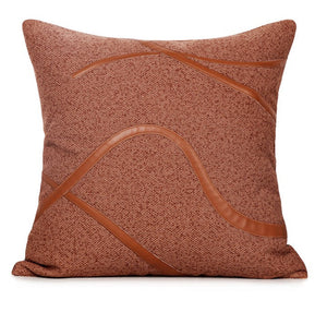 Modern Sofa Pillow, Modern Throw Pillows, Orange Throw Pillow for Couch, Orange Decorative Pillow, Throw Pillow for Living Room-HomePaintingDecor