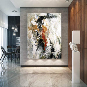 Contemporary Modern Artwork, Large Modern Canvas Painting, Wall Art for Bedroom, Hand Painted Wall Art Painting-HomePaintingDecor