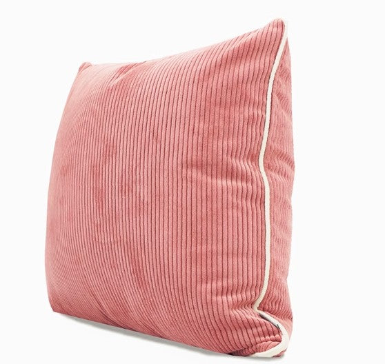 Simple Throw Pillow for Interior Design, Lovely Pink Decorative Throw Pillows, Modern Sofa Pillows, Contemporary Square Modern Throw Pillows for Couch-HomePaintingDecor