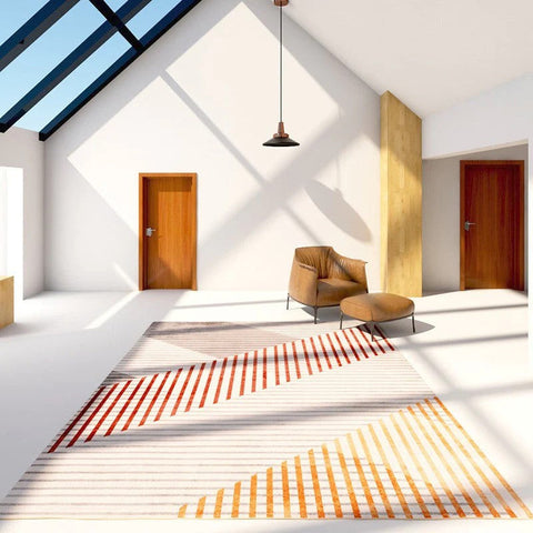 Hallway Runner Rugs, Bathroom Runner Rugs, Kitchen Runner Rugs, Modern Runner Rugs for Dining Room, Contemporary Runner Rugs Under Bed-HomePaintingDecor
