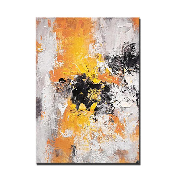Abstract Acrylic Paintings for Living Room, Modern Contemporary Artwork, Buy Paintings Online, Heavy Texture Canvas Art-HomePaintingDecor