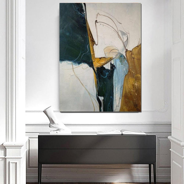 Large Abstract Paintings on Canvas, Hand Painted Canvas Art, Acrylic Paintings for Living Room, Large Painting for Sale-HomePaintingDecor