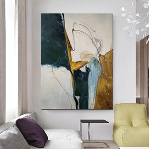 Large Abstract Paintings on Canvas, Hand Painted Canvas Art, Acrylic Paintings for Living Room, Large Painting for Sale-HomePaintingDecor