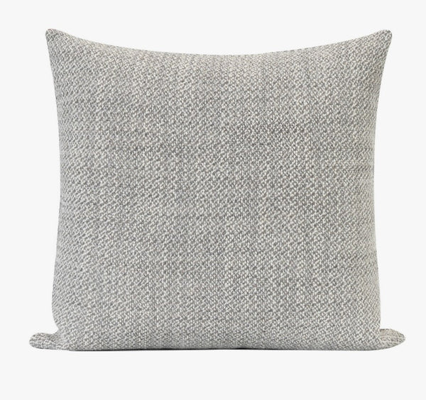 Light Gray Contemporary Throw Pillow for Living Room, Simple Modern Sofa Throw Pillows, Modern Decorative Throw Pillows for Couch-HomePaintingDecor