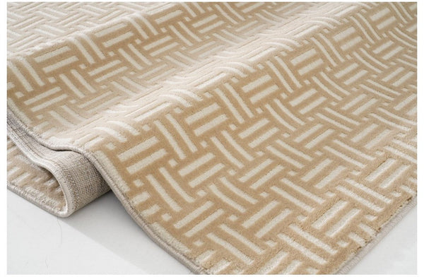 Simple Contemporary Wool Rugs, Modern Living Room Rug Ideas, Mid Century Wool Rugs for Dining Room, Large Modern Rug Placement Ideas for Bedroom-HomePaintingDecor
