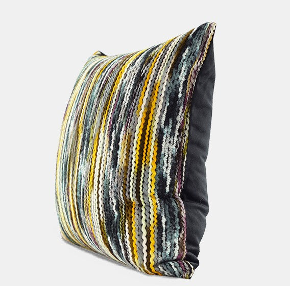 Modern Square Throw Pillows for Couch, Colorful Decorative Throw Pillows, Large Abstract Contemporary Throw Pillow for Interior Design-HomePaintingDecor