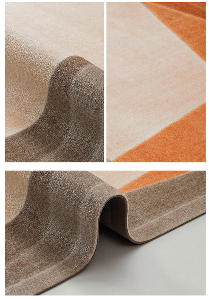 Modern Living Room Area Rugs, Bedroom Modern Rugs, Geometric Modern Rugs, Contemporary Area Rugs under Sofa, Large Carpets for Office-HomePaintingDecor