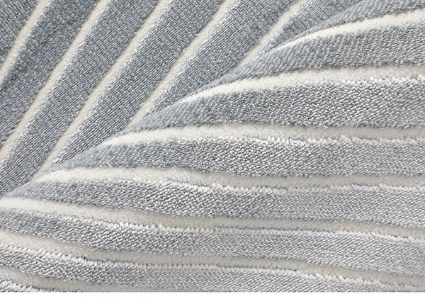 Abstract Modern Rug Ideas for Living Room, Extra Large Geometric Modern Rugs for Bedroom, Grayish Blue Contemporary Rugs for Dining Room, Simple Modern Rugs for Office-HomePaintingDecor