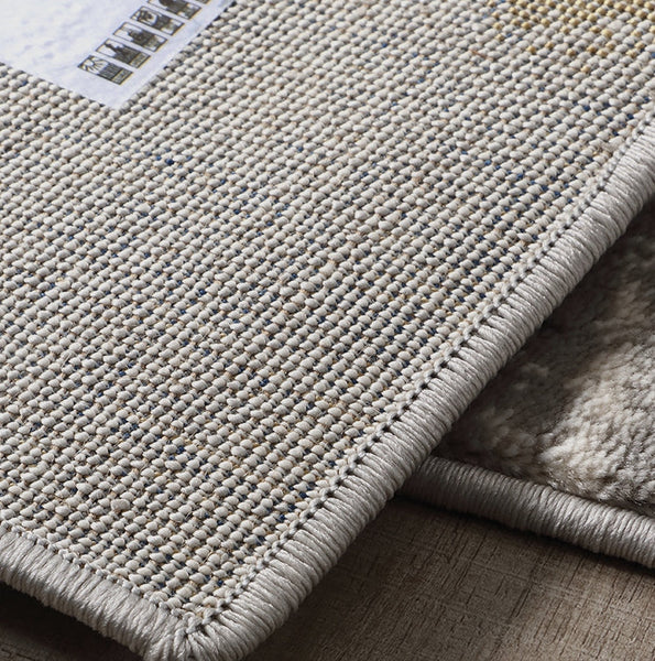 Simple Modern Grey Rugs for Bedroom, Abstract Geometric Modern Rugs, Large Modern Rugs for Living Room, Modern Rugs for Dining Room, Contemporary Rugs for Office-HomePaintingDecor