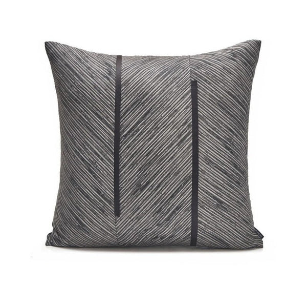 Large Simple Modern Pillows, Modern Throw Pillows for Living Room, Decorative Modern Sofa Pillows, Black Gray Modern Throw Pillows for Couch-HomePaintingDecor
