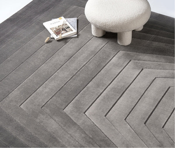 Ultra Modern Carpets for Office, Extra Large Modern Rugs for Bedroom, Geometric Modern Rugs for Living Room, Contemporary Modern Rugs for Interior Design-HomePaintingDecor