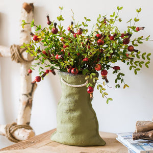 Pomegranate Branch, Beautiful Flower Arrangement Ideas for Home Decoration, Table Centerpiece, Artificial Fruit Plants, Spring Artificial Floral for Dining Room-HomePaintingDecor