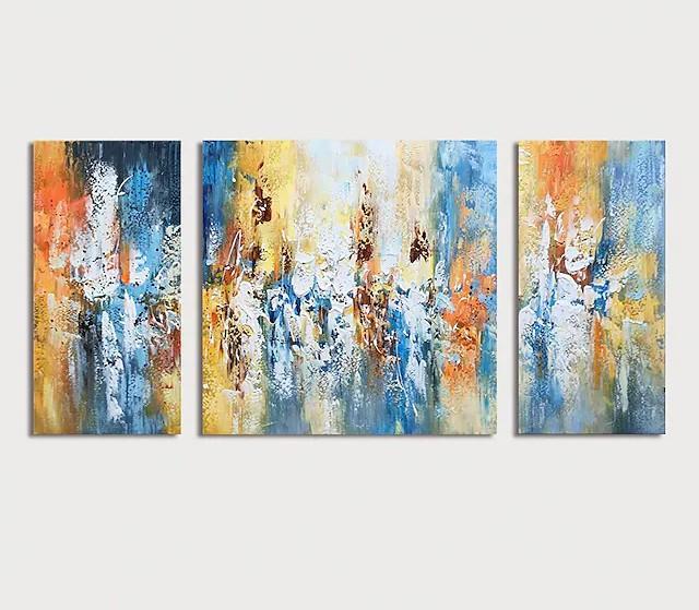 Acrylic Painting on Canvas, Modern Paintings for Living Room, Hand Painted Canvas Art, Palette Knife Paintings-HomePaintingDecor