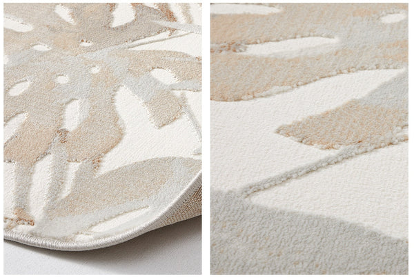 Abstract Modern Area Rugs under Coffee Table, Contemporary Area Rugs, Round Area Rugs, Modern Rugs in Bedroom, Dining Room Area Rug-HomePaintingDecor