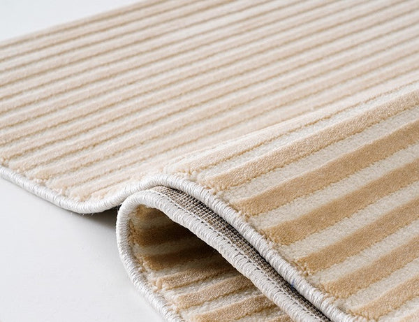 Simple Contemporary Wool Rugs, Mid Century Wool Rugs for Dining Room, Large Modern Rug Placement Ideas for Bedroom, Modern Living Room Rug Ideas-HomePaintingDecor