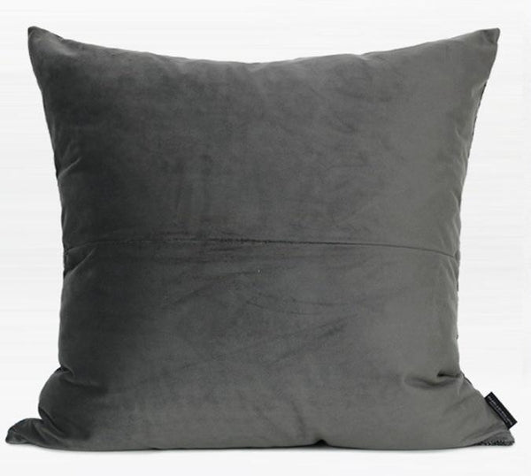 Modern Sofa Pillow, Modern Throw Pillows, Blue Decorative Pillow, Square Pillow, Throw Pillow for Living Room-HomePaintingDecor
