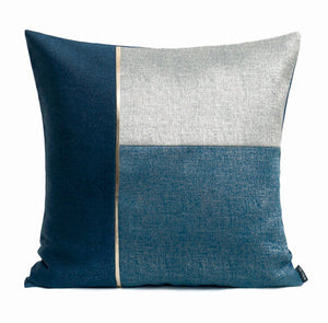Decorative Modern Sofa Pillows, Blue Modern Throw Pillows, Large Modern Pillows for Living Room, Modern Throw Pillows for Couch-HomePaintingDecor