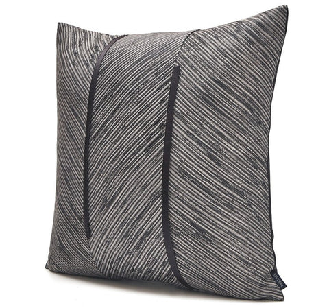 Large Simple Modern Pillows, Modern Throw Pillows for Living Room, Decorative Modern Sofa Pillows, Black Gray Modern Throw Pillows for Couch-HomePaintingDecor