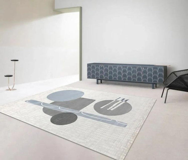 Modern Living Room Rug Ideas, Large Geometric Rugs, Simple Modern Rugs for Office, Abstract Modern Rug Ideas for Bedroom, Contemporary Rugs for Dining Room-HomePaintingDecor