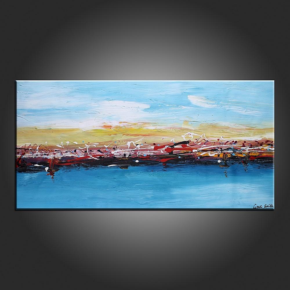 Modern Art, Art Painting, Abstract Art, Contemporary Art, Flower Art, Abstract Art Painting, Living Room Wall Art, Canvas Art-HomePaintingDecor