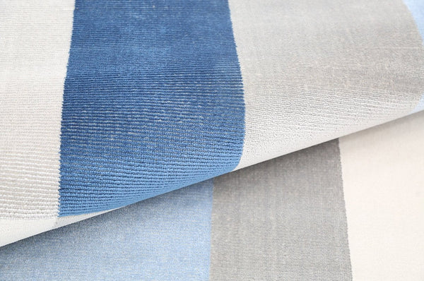 Modern Geometric Rugs for Living Room, Large Blue Grey Floor Rugs, Contemporary Simple Area Rugs for Bedroom, Dining Room Floor Rugs-HomePaintingDecor
