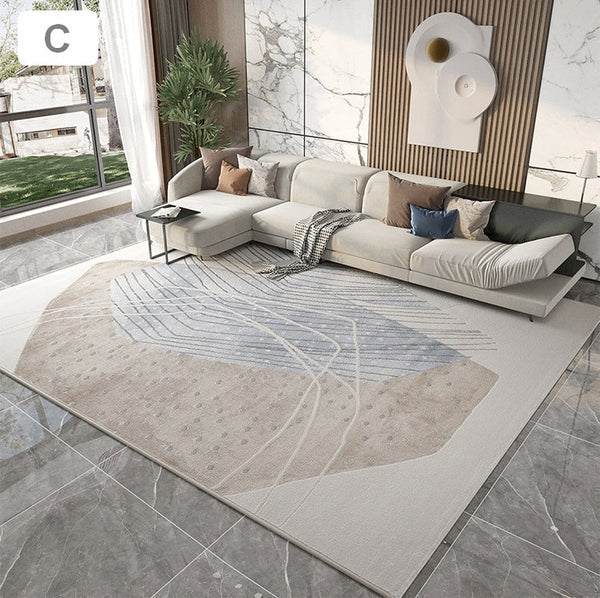 Simple Modern Rugs in Dining Room Area, Large Geometric Carpets, Study Room Contemporary Modern Rugs, Large Modern Area Rugs in Living Room-HomePaintingDecor
