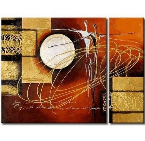 Living Room Wall Decor, Contemporary Art, Art on Canvas, Flower Painting, Extra Large Painting, Canvas Wall Art, Abstract Painting-HomePaintingDecor