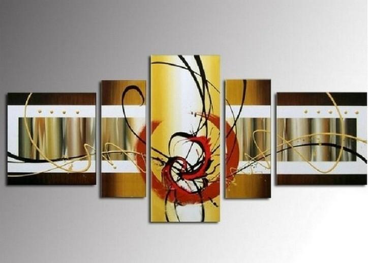 Canvas Painting, Hand Painted Art, Wall Painting, Large Wall Art, Abstract Painting, Canvas Art Painting, Huge Wall Art, Acrylic Art, 5 Piece-HomePaintingDecor