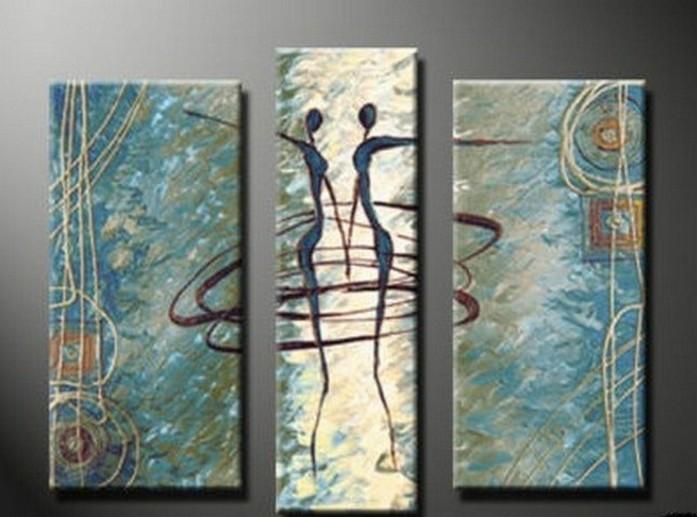 Abstract Painting, Dancing Figure Abstract Art, Living Room Wall Art, Modern Art, Living Room Wall Art, Painting for Sale-HomePaintingDecor