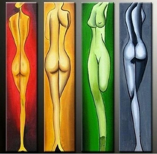 Painting for Sale, Abstract Wall Art, Abstract Figure Painting, Bedroom Wall Art, Modern Art, Extra Large Wall Art, Contemporary Art, Modern Art-HomePaintingDecor