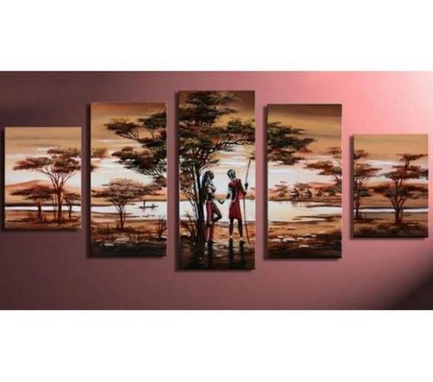 Large Canvas Art, Canvas Painting for Sale, Buy Abstract Painting, African Woman Art,100% Hand Painted Art-HomePaintingDecor