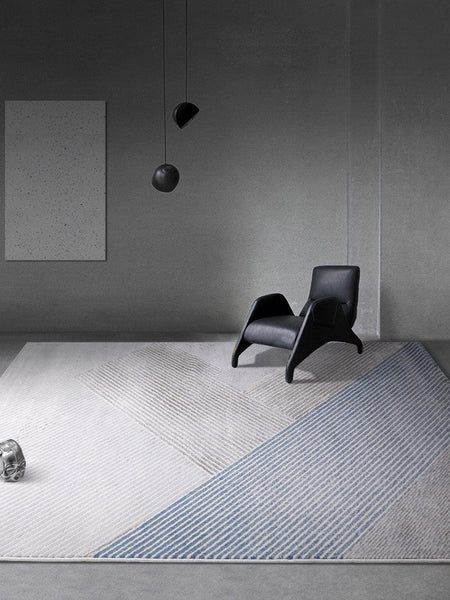 Abstract Modern Area Rugs for Dining Room, Bedroom Modern Area Rugs, Large Contemporary Floor Rugs for Living Room, Office Modern Floor Carpets-HomePaintingDecor