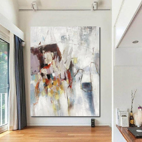Canvas Painting for Living Room, Simple Modern Art, Extra Large Wall Art Painting, Modern Contemporary Abstract Artwork, Large Paintings for Sale-HomePaintingDecor