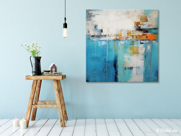 Abstract Painting on Canvas, Original Abstract Wall Art for Sale, Contemporary Acrylic Paintings, Extra Large Canvas Painting for Bedroom-HomePaintingDecor