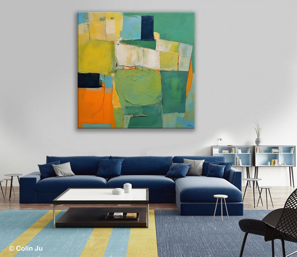 Large Wall Art Painting for Bedroom, Oversized Abstract Wall Art Paintings, Original Canvas Artwork, Contemporary Acrylic Painting on Canvas-HomePaintingDecor